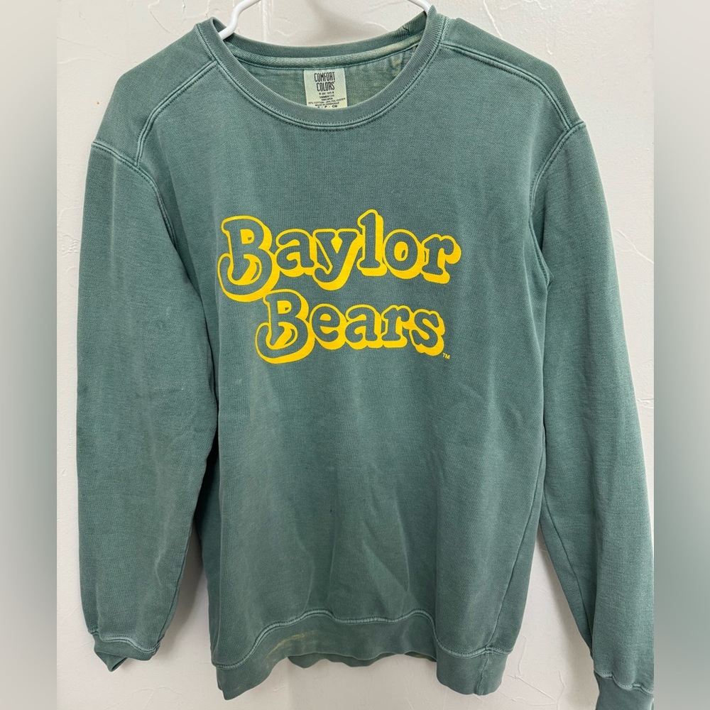 Unisex Baylor Bears Green Sweatshirt